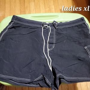 Swim shorts ladies xl black